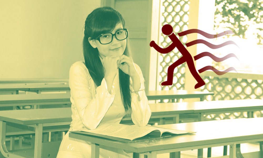 Adolescente estilo de aprendizaje kinestésico VAK