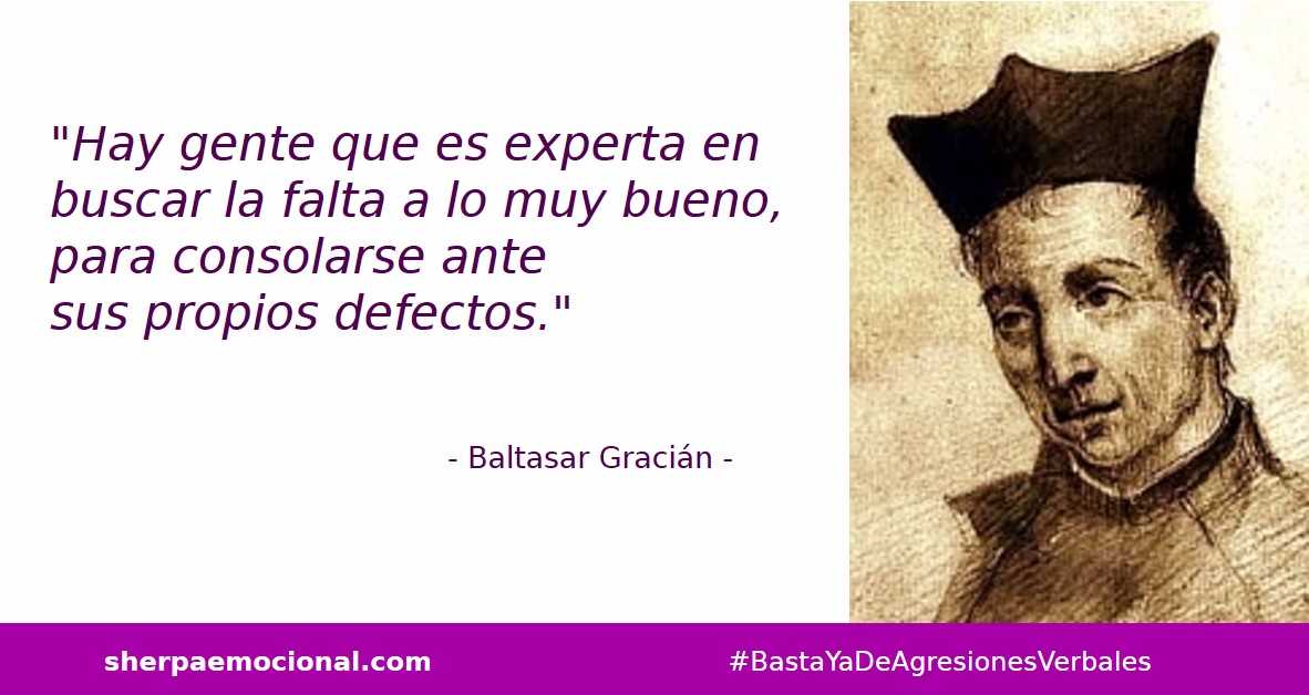 Frase de Baltasar Gracián