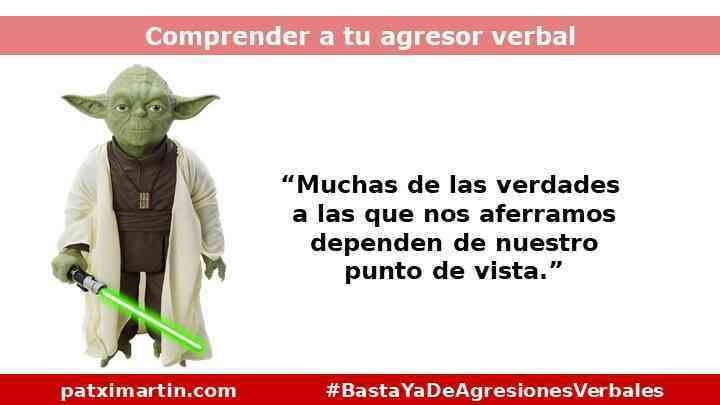 “Muchas de las verdades a las que nos aferramos dependen de nuestro punto de vista”
